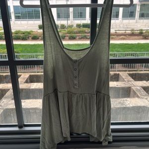 Light green tank from American eagle, size L